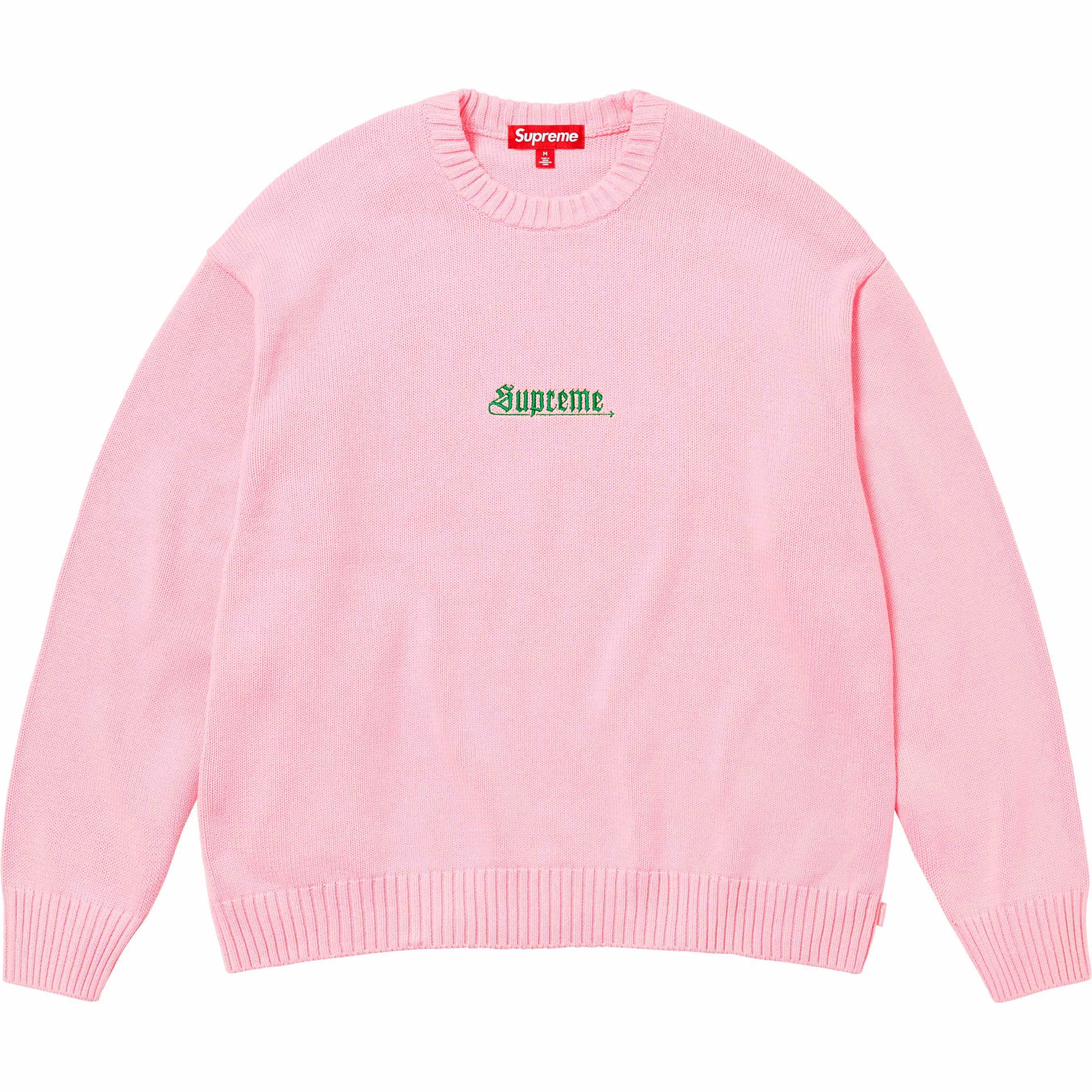 Supreme Supreme Old English Sweater Size US M / EU 48-50 / 2 - 1 Thumbnail