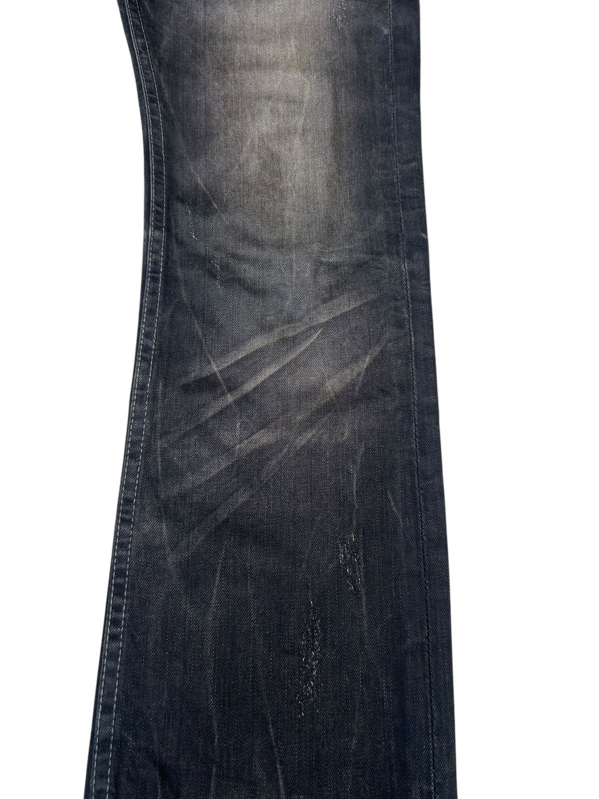 14th Addiction Mud Waxed Clawmark Denim Semantic Design Skulls Jeans Size US 30 / EU 46 - 12 Thumbnail