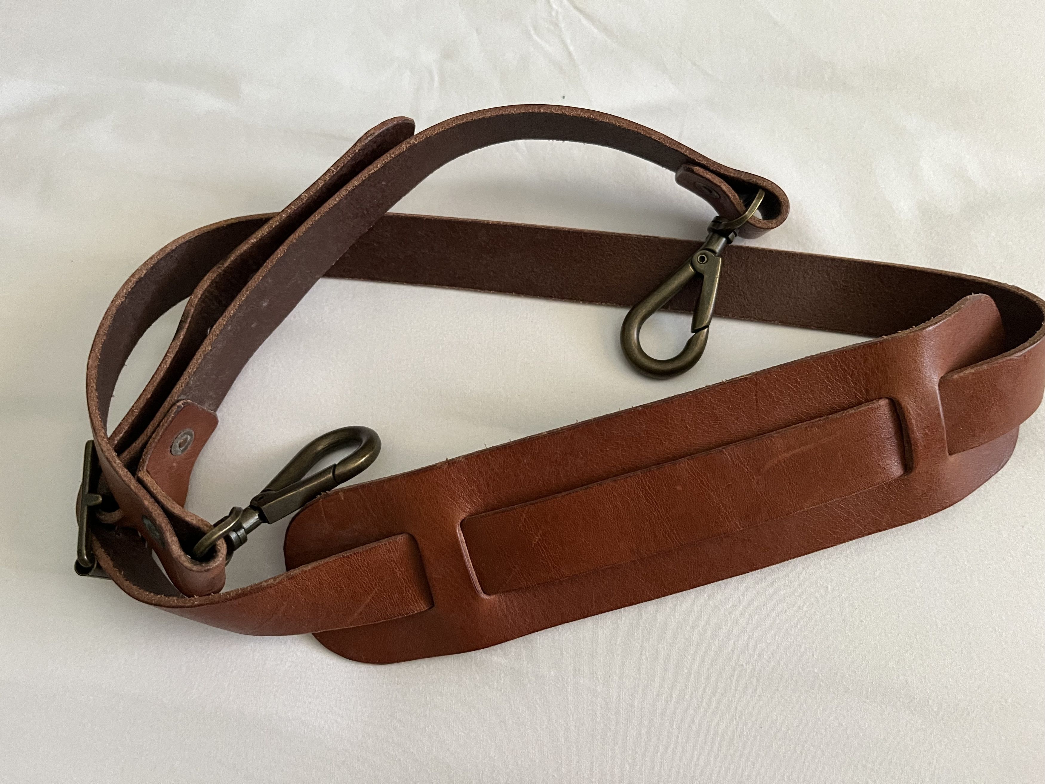 RRL Ralph Lauren Vintage RRL Canvas/Leather Shoulder Bag Size 26 - 9 Thumbnail
