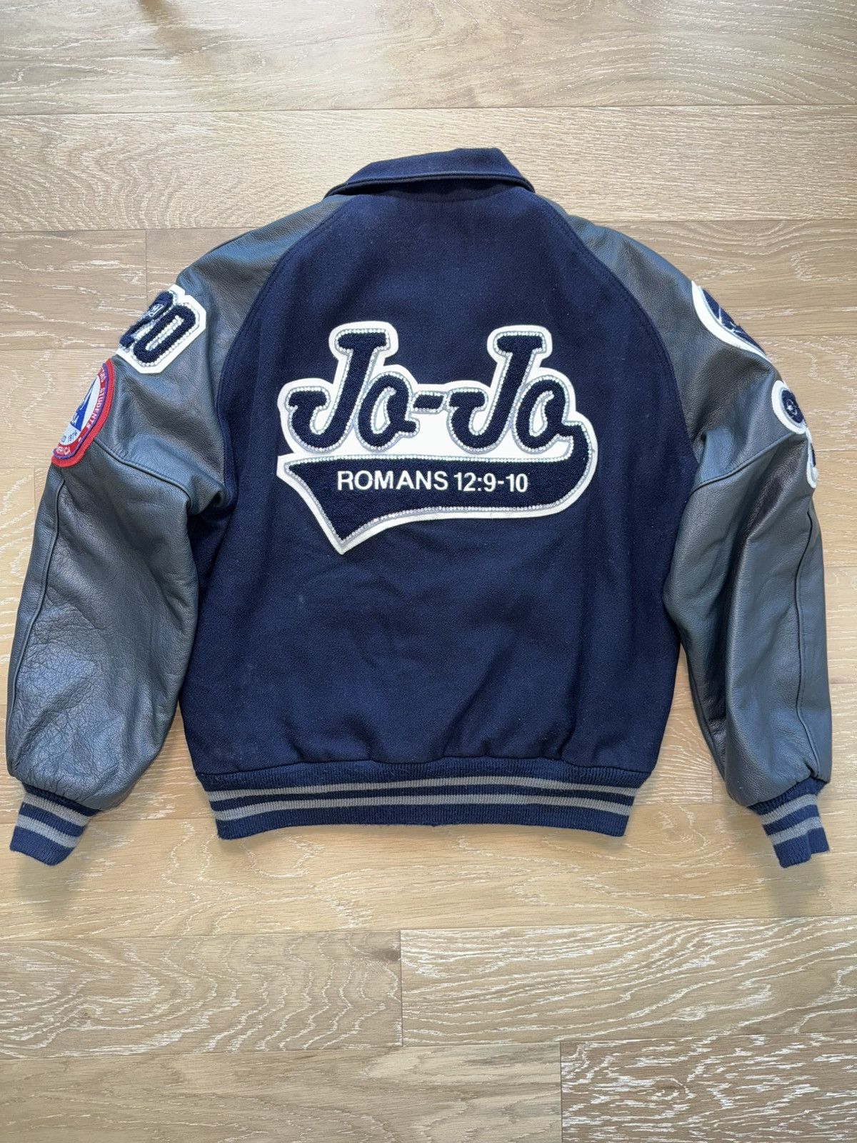 Other Varsity Letter Jacket Americana Wool Leather Size M / US 6-8 / IT 42-44 - 8 Thumbnail