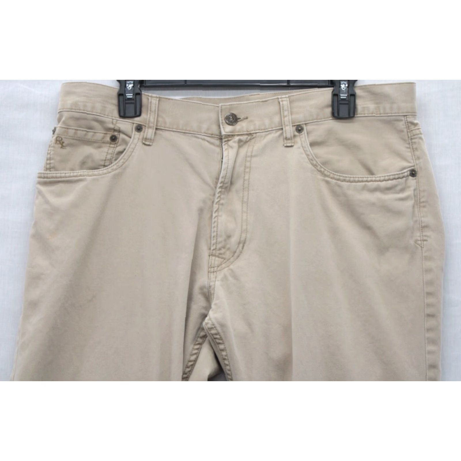 Polo Ralph Lauren VINTAGE Polo Ralph Lauren Chino Pants Men's 36 x 32 Dry Goods Khaki Cotton 5 pocket Size US M / EU 48-50 / 2 - 2 Thumbnail