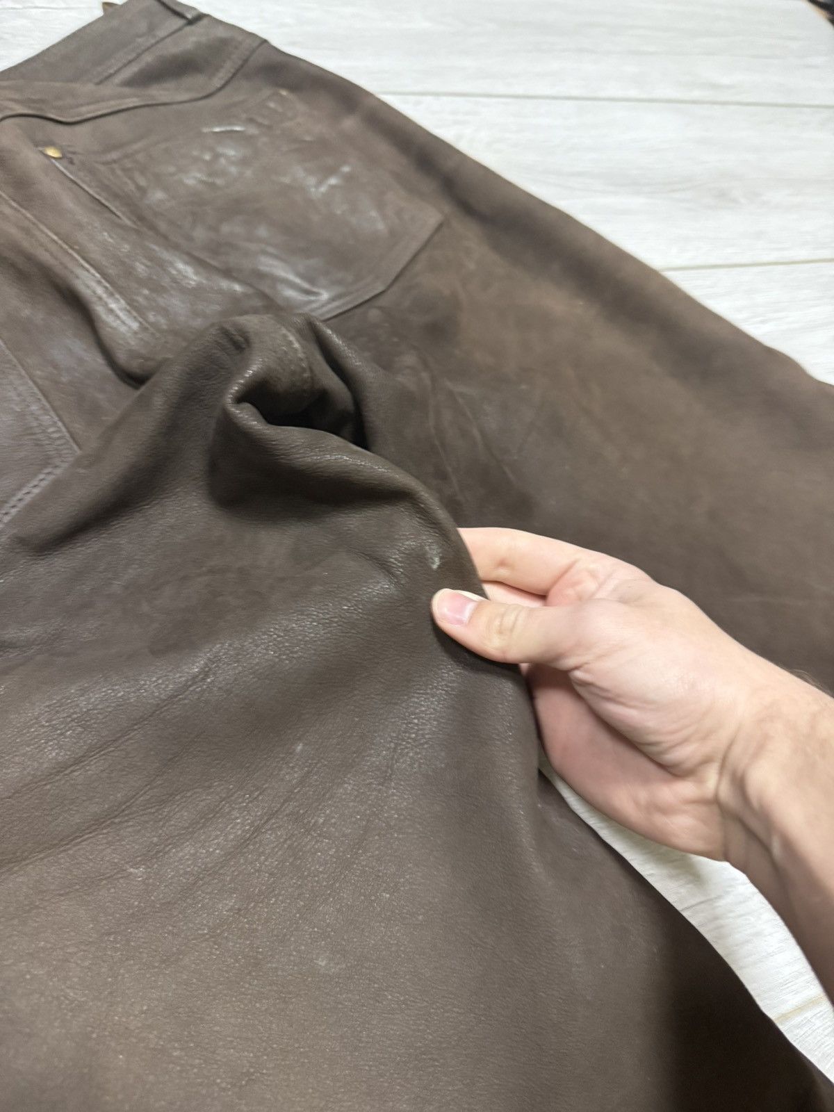 Leather Highway 1 Leather Moto Biker Pants vintage Size US 32 / EU 48 - 12 Thumbnail