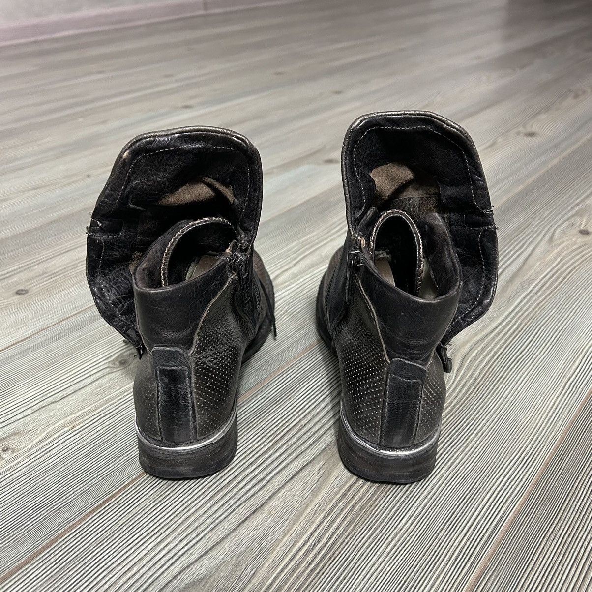 A.S.98 AS 98 Airstep Boho Biker Distressed Rick Owens Style Boots Size US 6 / IT 36 - 11 Thumbnail