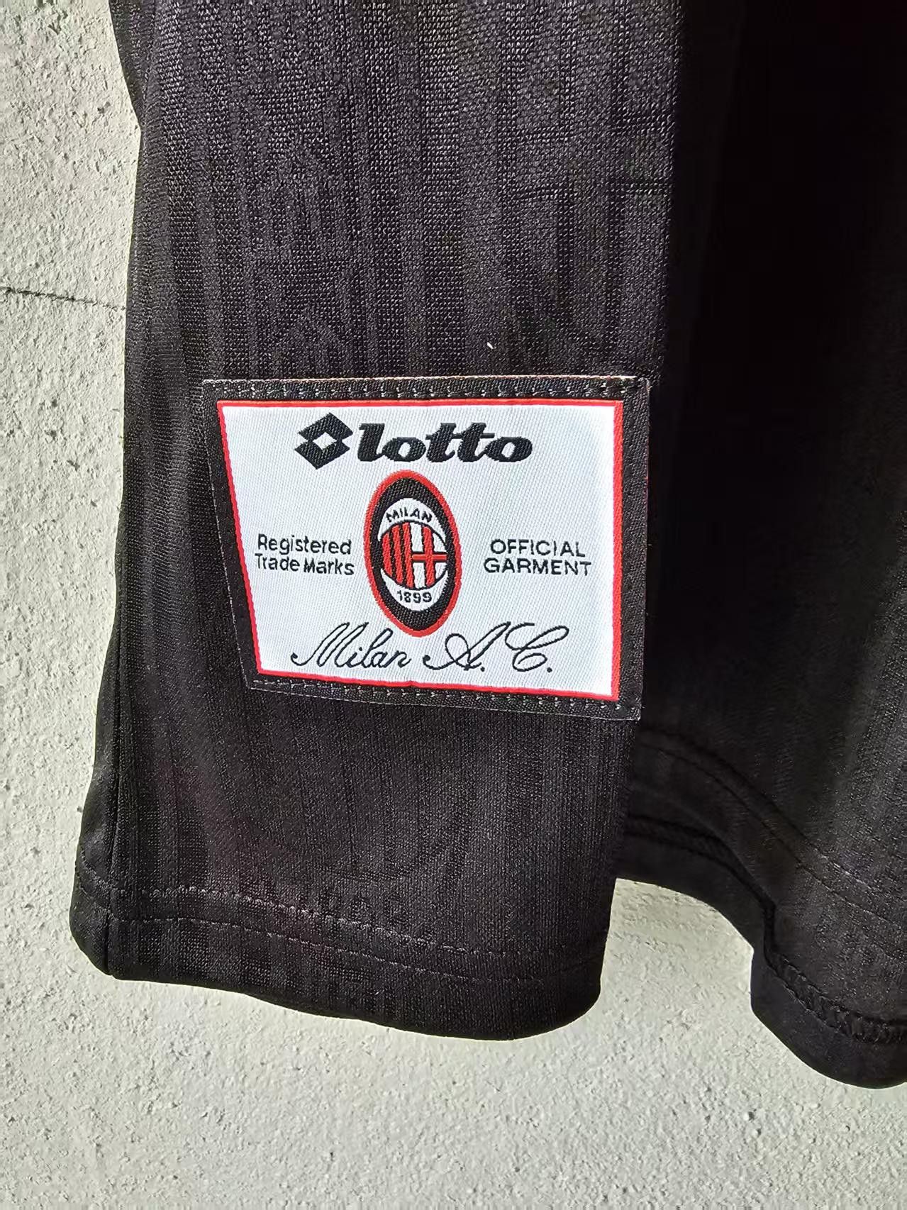 Other 1997 1998 AC Milan Soccer jersey Away Size US S / EU 44-46 / 1 - 4 Thumbnail