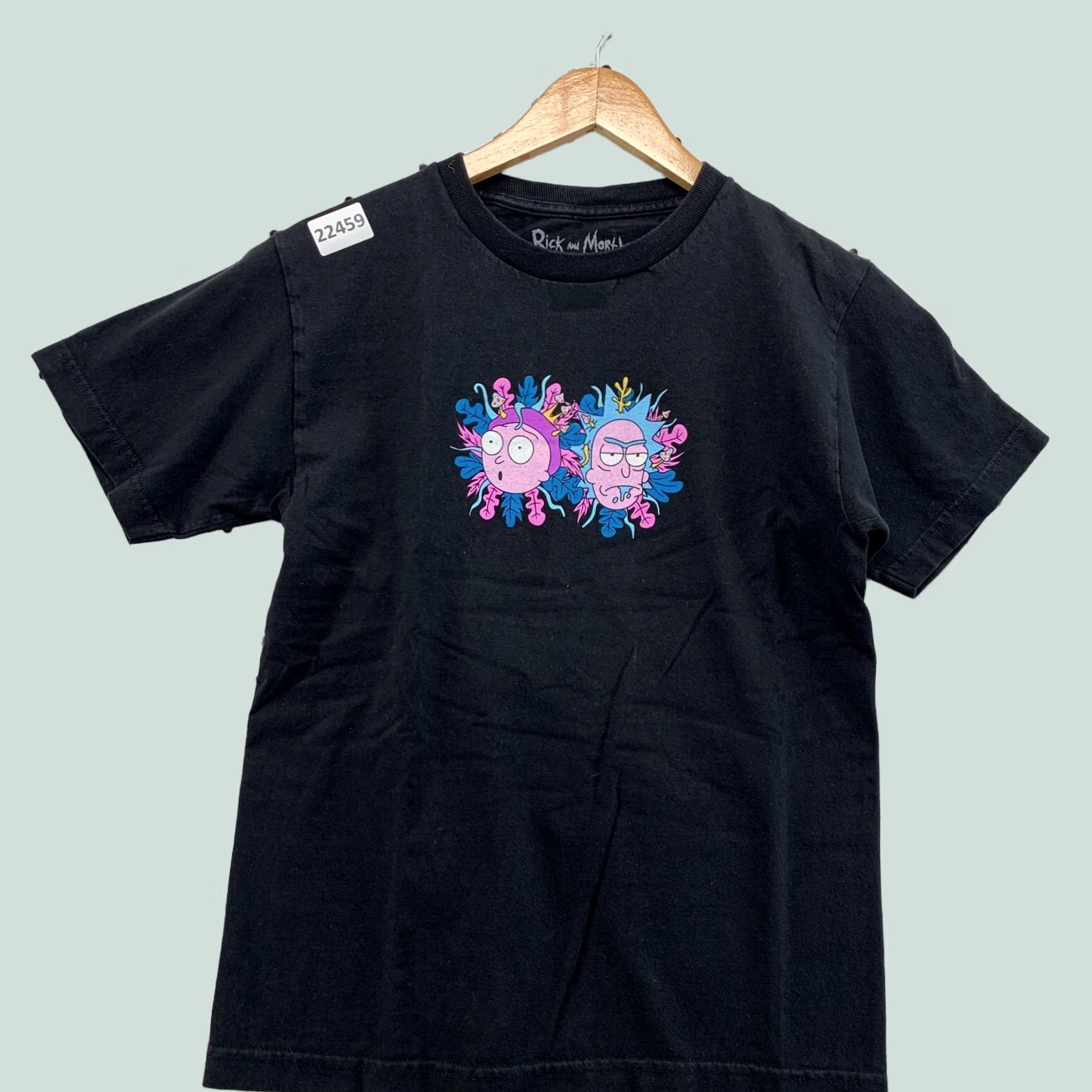 Swims Rick & Morty Shirt Black Adult Swim Small 17x25 TV Cartoon TEE Size US S / EU 44-46 / 1 - 1 Thumbnail