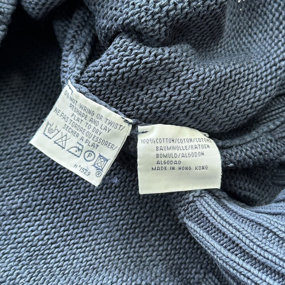 Vintage Vintage Polo Ralph Lauren Knitted Sweater Navy Blue Men’s Size US XL / EU 56 / 4 - 8 Thumbnail
