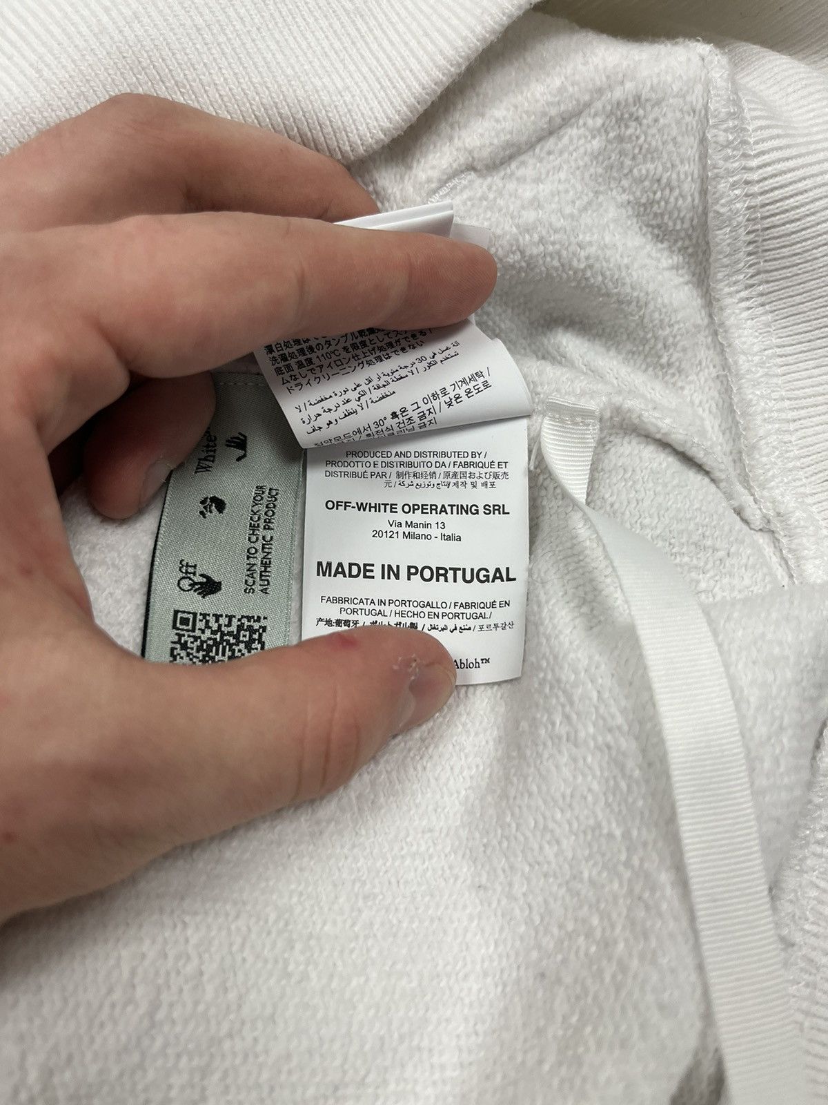 Japanese Brand Hoodie Off-White Size US S / EU 44-46 / 1 - 13 Thumbnail