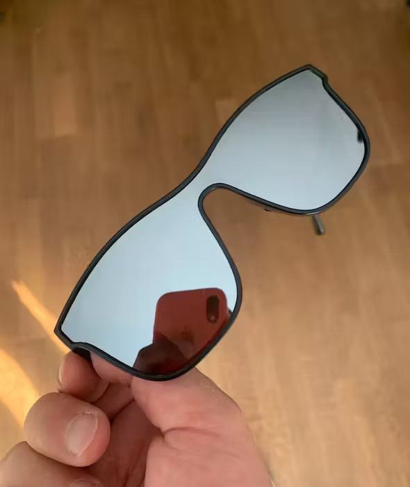 Jewelry Black Mirror Sunglasses Retro Punk Size ONE SIZE - 4 Thumbnail