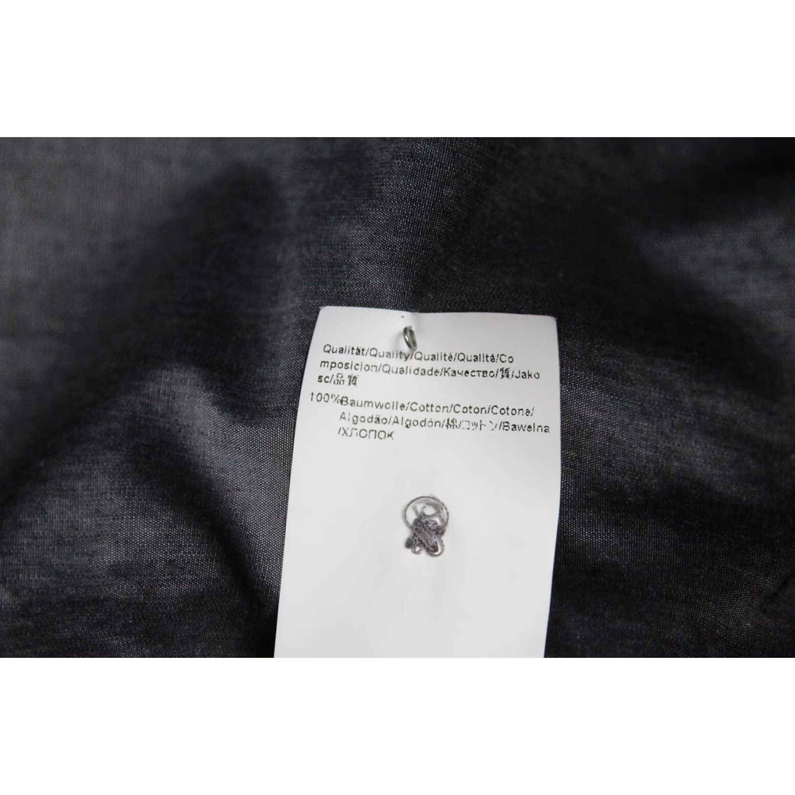 Hugo Boss Hugo Boss Shirt Mel Slim Fit Button Up Spread Collar Grey Men's MEDIUM Size 40R - 7 Thumbnail