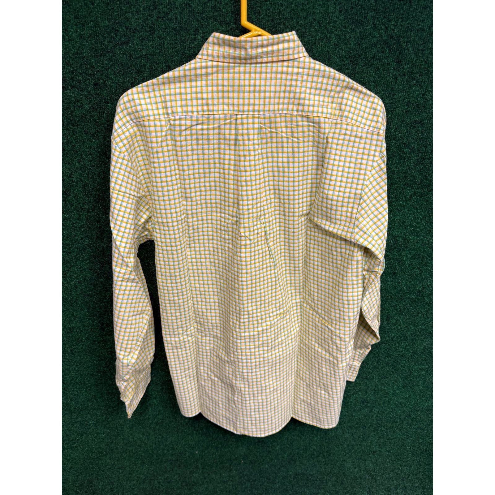 Made In The Shade 90s Made in the Shade Yellow Plaid Long Sleeve Shirt Size US M / EU 48-50 / 2 - 2 Thumbnail