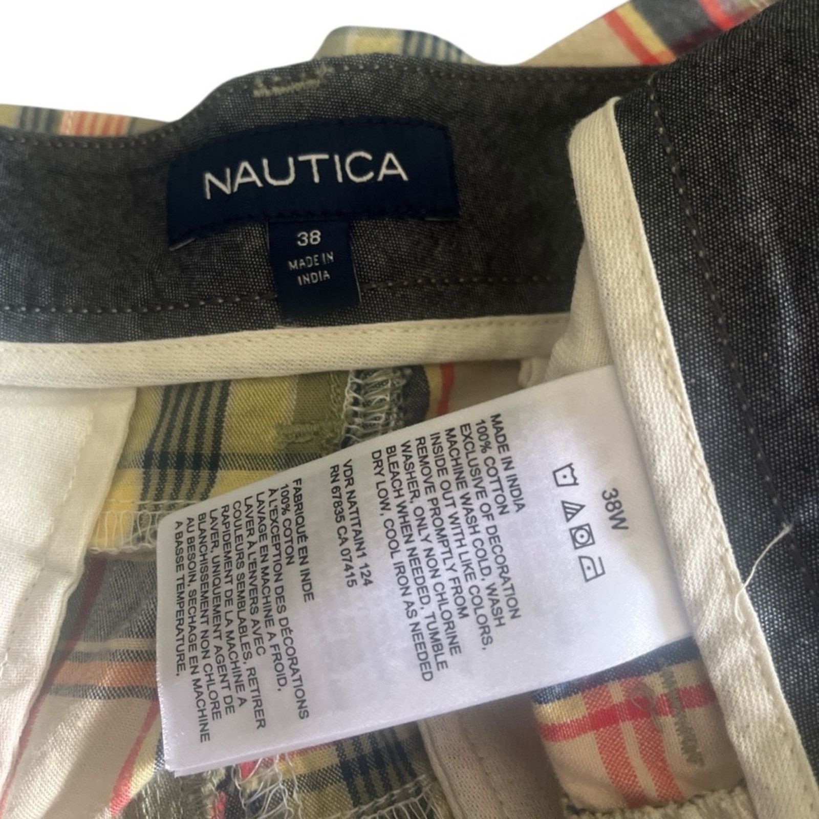 Nautica Nautica Sagefields Spring men's plaid patchwork shorts NEW Size US 38 / EU 54 - 7 Thumbnail