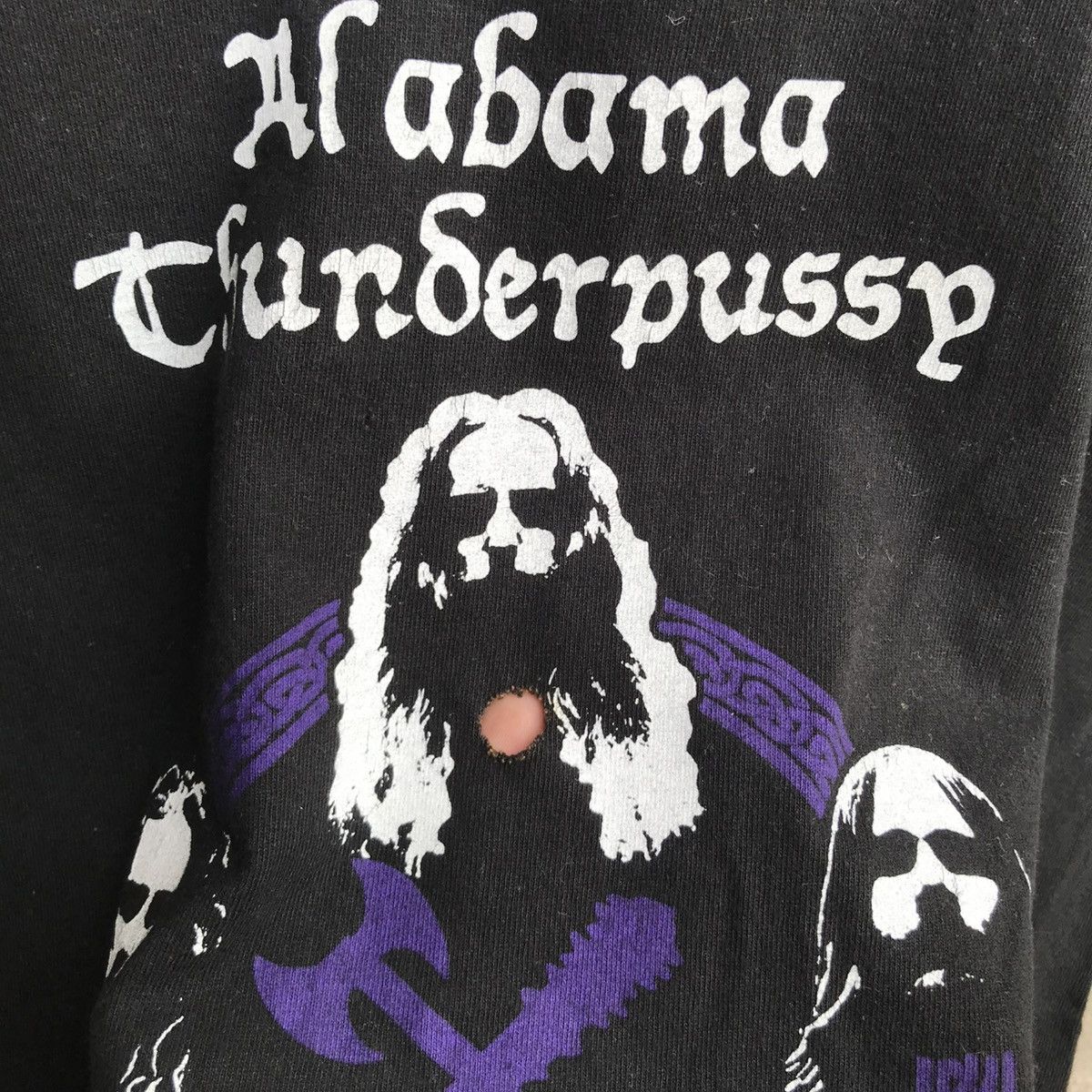 Band Tees × Vintage Vintage 90s ALABAMA THUNDERPUSSY band tee metal Size US L / EU 52-54 / 3 - 4 Thumbnail