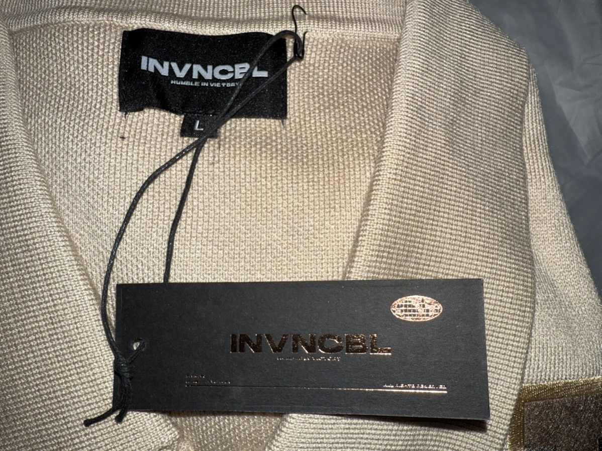 Other INVNCBL “humble in victory” Collegiate Knit Zip-up Sweater L Size US L / EU 52-54 / 3 - 7 Thumbnail