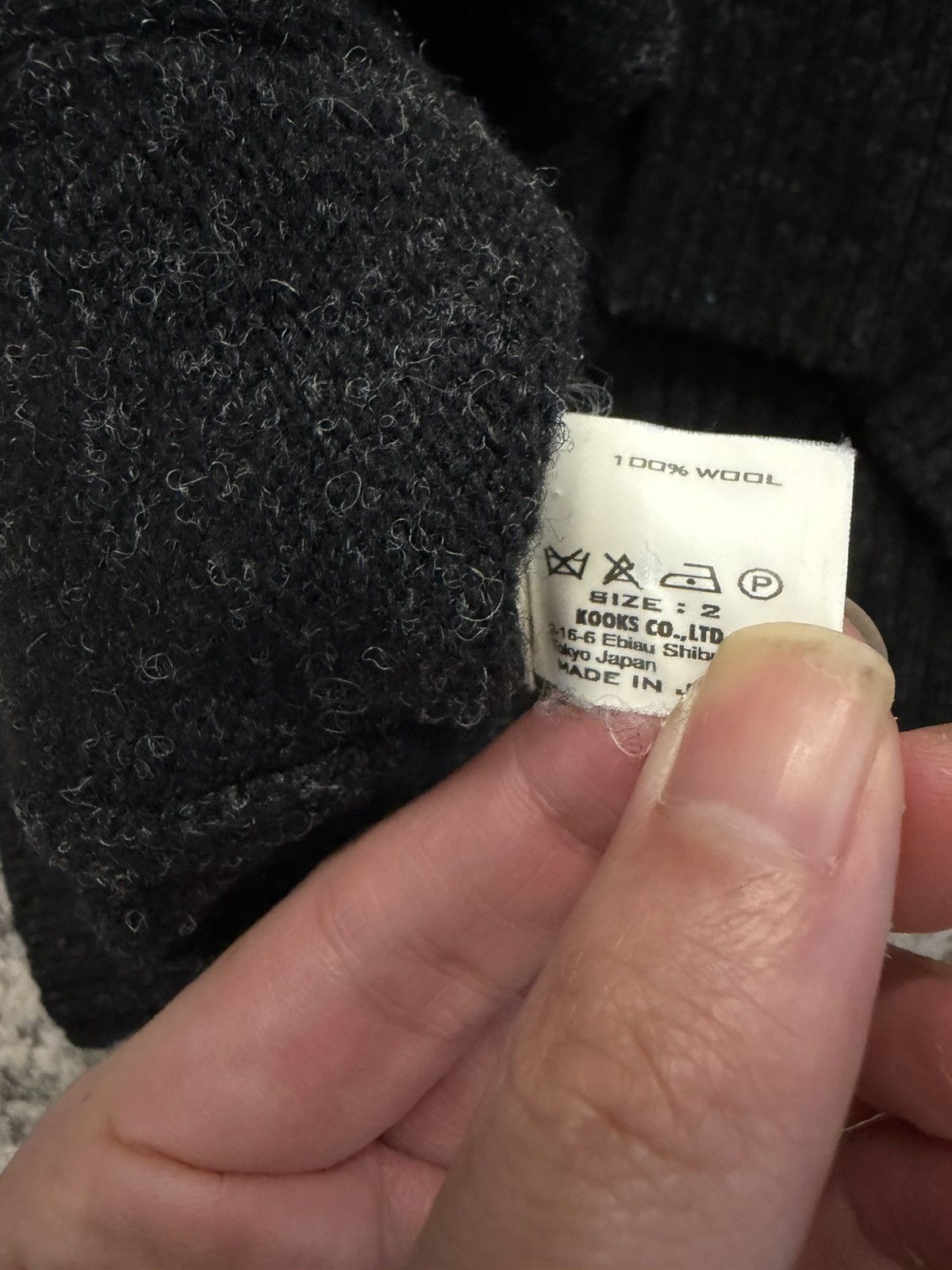 Number (N)ine FW06 Scar Stitch Knit Sweater Size US S / EU 44-46 / 1 - 8 Thumbnail
