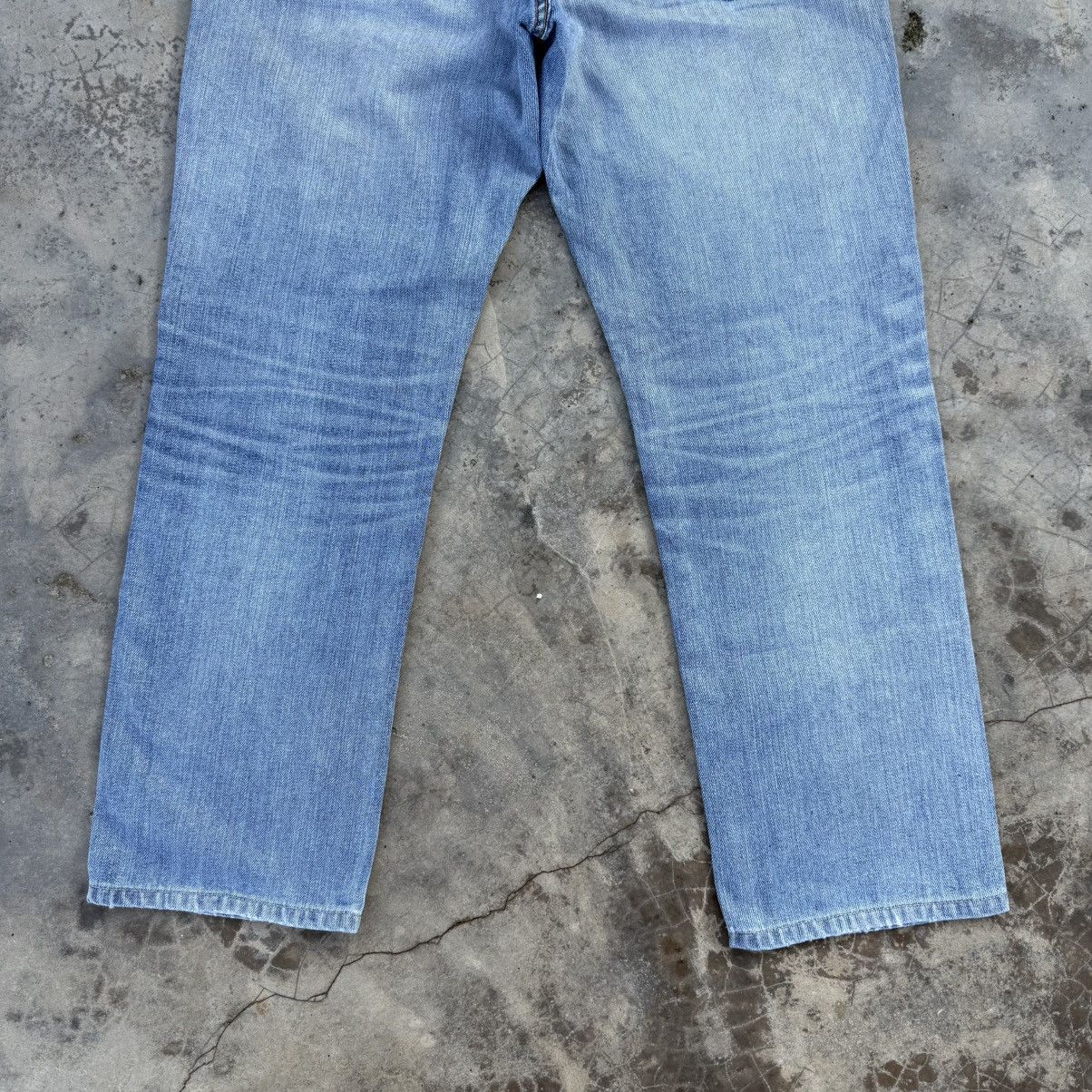 Japanese Brand × Jean × Vintage VINTAGE JAPANESE FADED RIPPED JEAN PANTS Size US 36 / EU 52 - 9 Thumbnail
