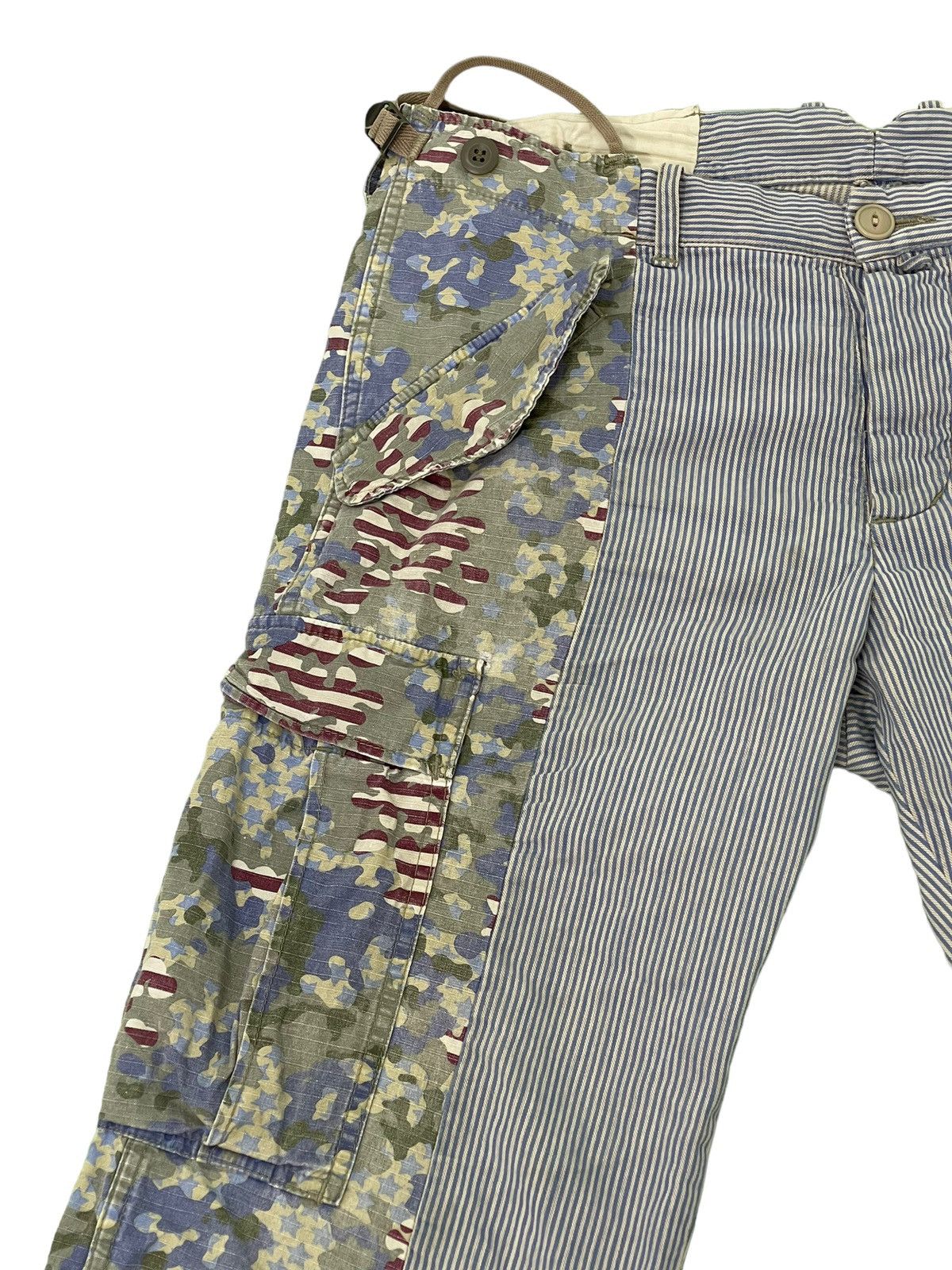 Japanese Brand Camo x Hickory Vtg Miharayasuhiro Cropped Regular 6🟦6 Size US 35 - 4 Thumbnail