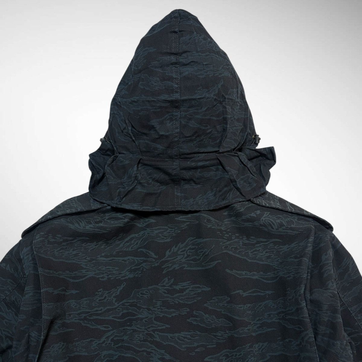 Swagger Swagger Blue Tiger Camo M-65 Field Jacket Size US XL / EU 56 / 4 - 4 Thumbnail