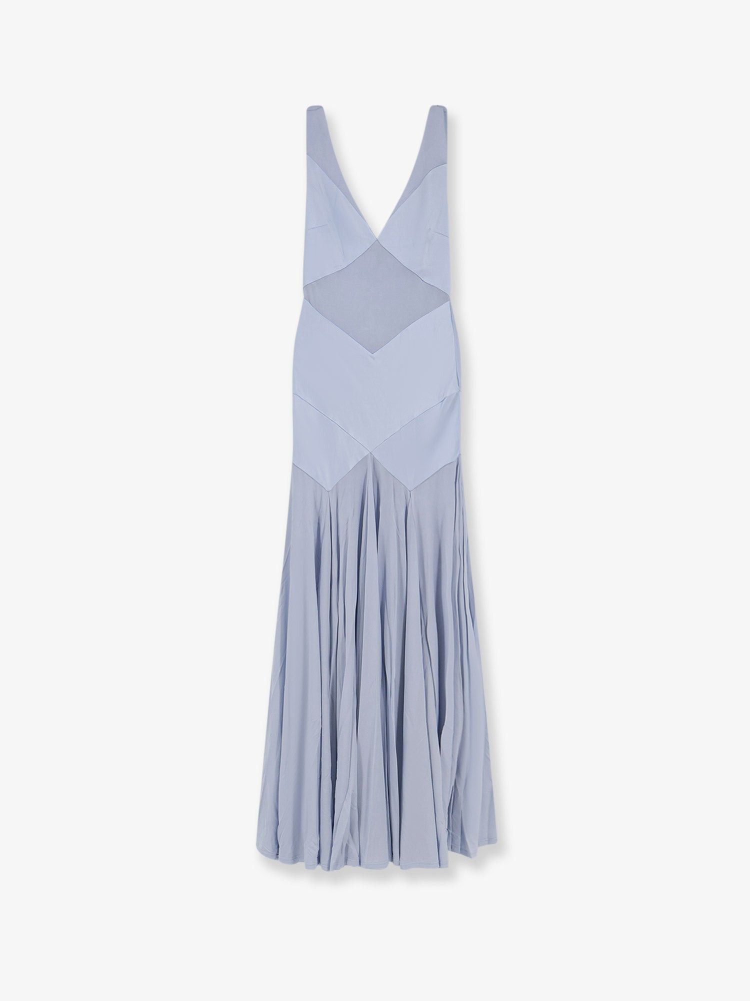 Self-Portrait Jersey Maxi Dress Size L / US 10 / IT 46 - 1 Thumbnail