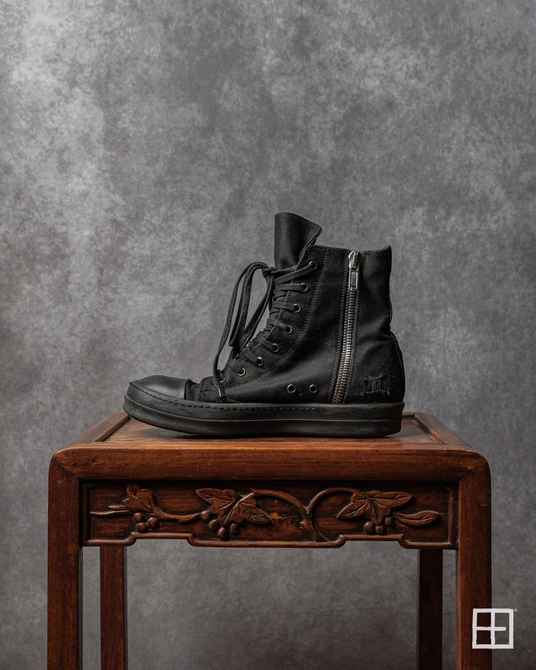 Rick Owens Drkshdw Rick Owens DRKSHDW Cargo Ramones High Top Sneakers 40 Size US 7 / EU 40 - 3 Thumbnail