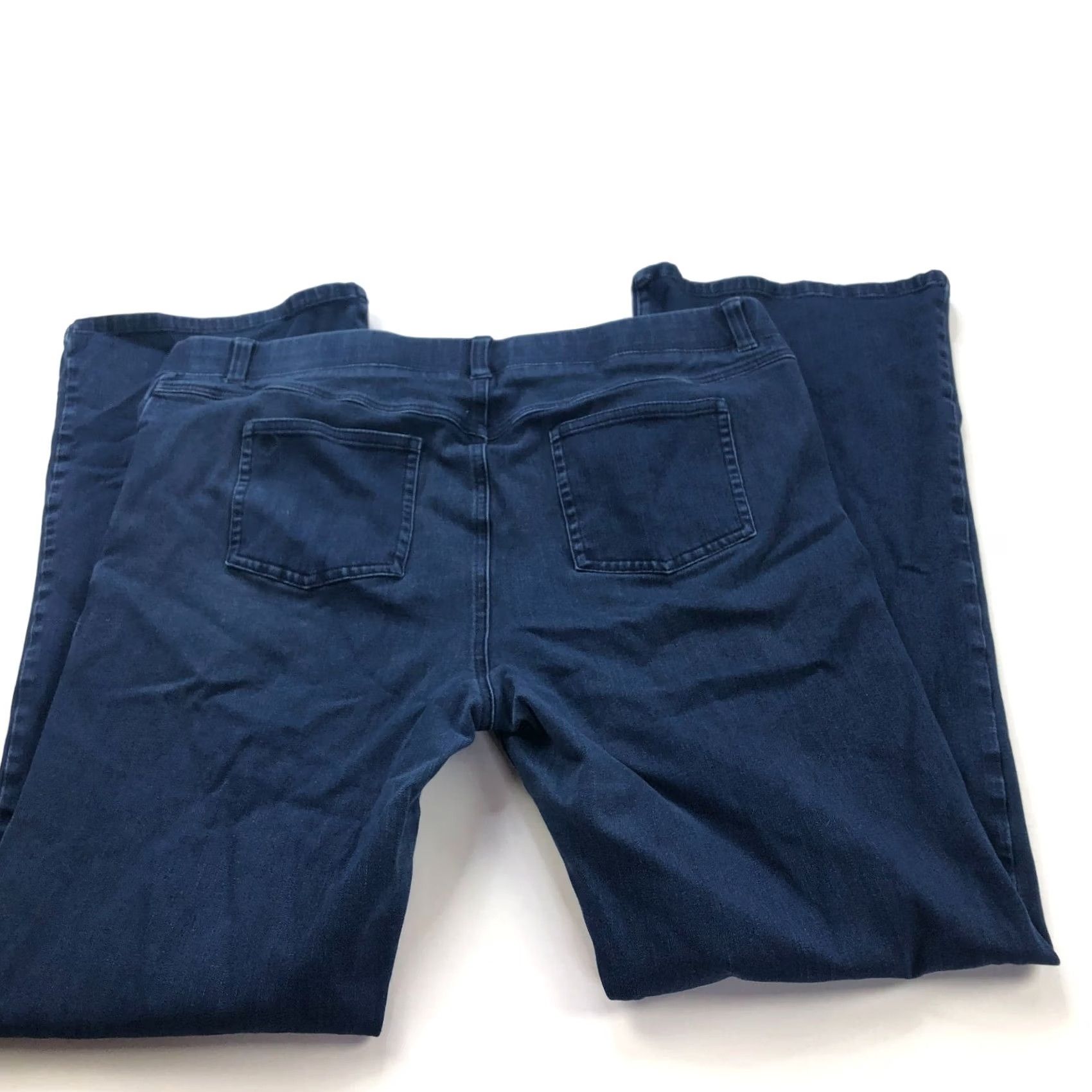 Denime Betabrand Bootcut Jeans XL (36W 30L) Mid Rise Denim Size 40" / US 18 - 2 Thumbnail