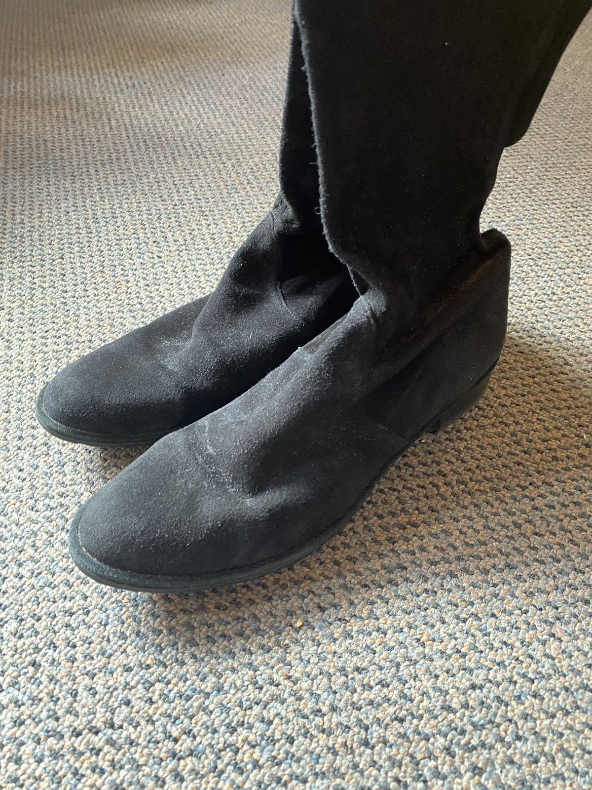 Stuart Weitzman Knee-High Suede Boots Size US 9.5 / IT 39.5 - 7 Thumbnail
