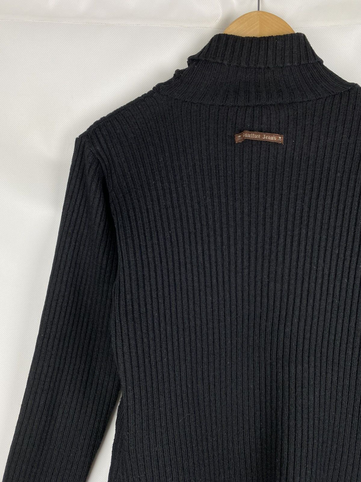 Jean Paul Gaultier × Vintage Jean Paul Gaultier Vintage 90s turtleneck sweater pullover Size S / US 4 / IT 40 - 14 Thumbnail