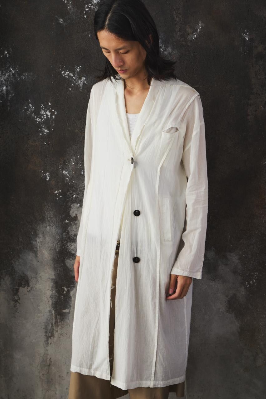 Other Project by H. Long cotton handmade shirt coat Size M / US 6-8 / IT 42-44 - 2 Thumbnail