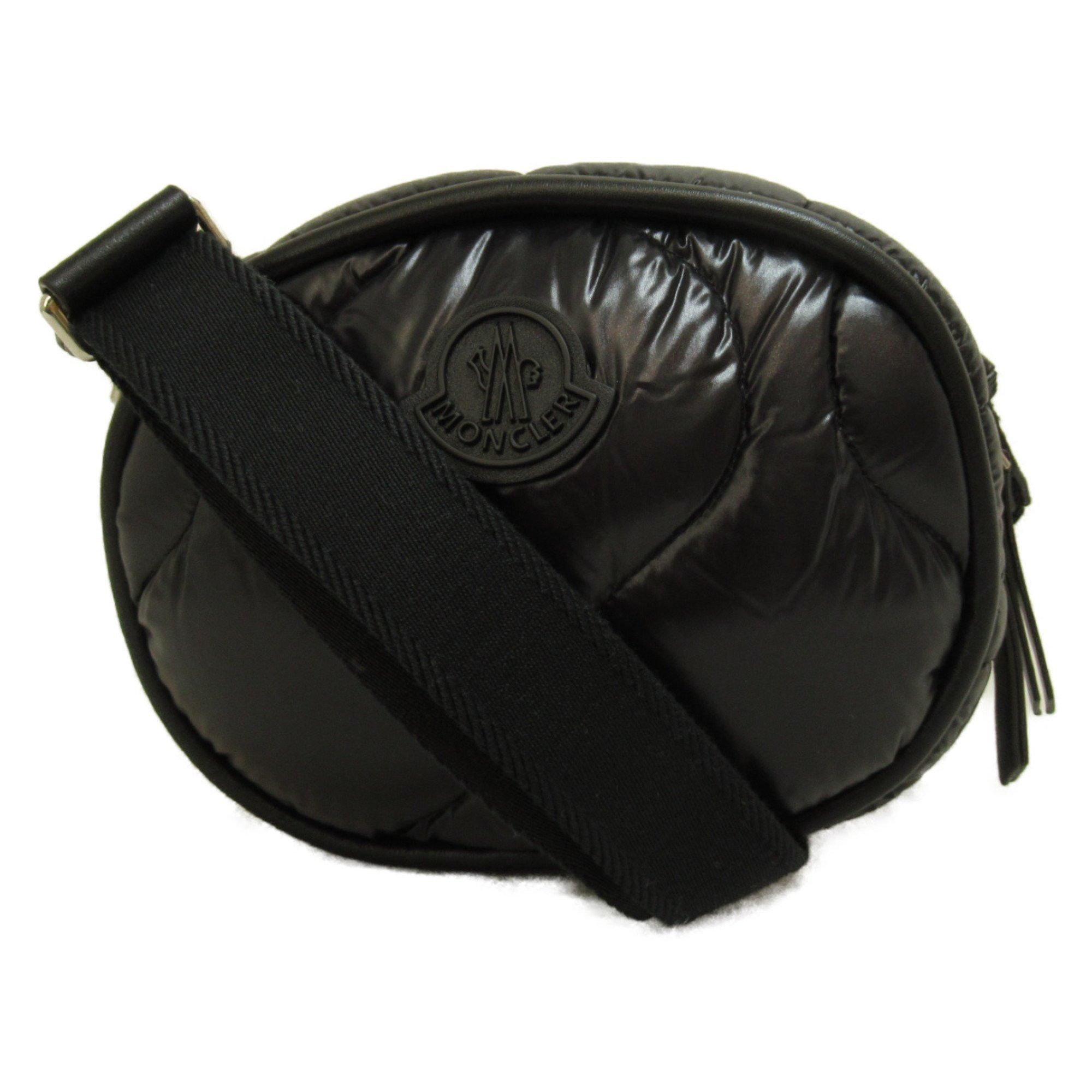 image of Moncler Belt Bag Black Leather 5L00003M2974999, Women's