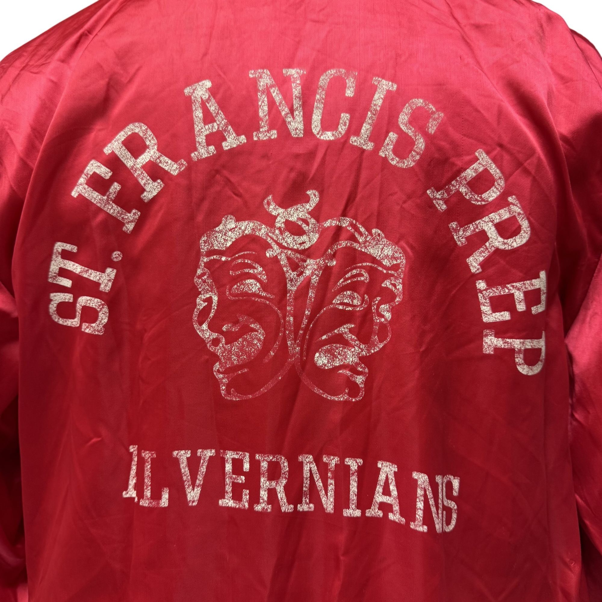Other Vtg Birdie SHINY ST FRANCIS PREP Theater ALVERNIANS Bomber Size US M / EU 48-50 / 2 - 4 Thumbnail