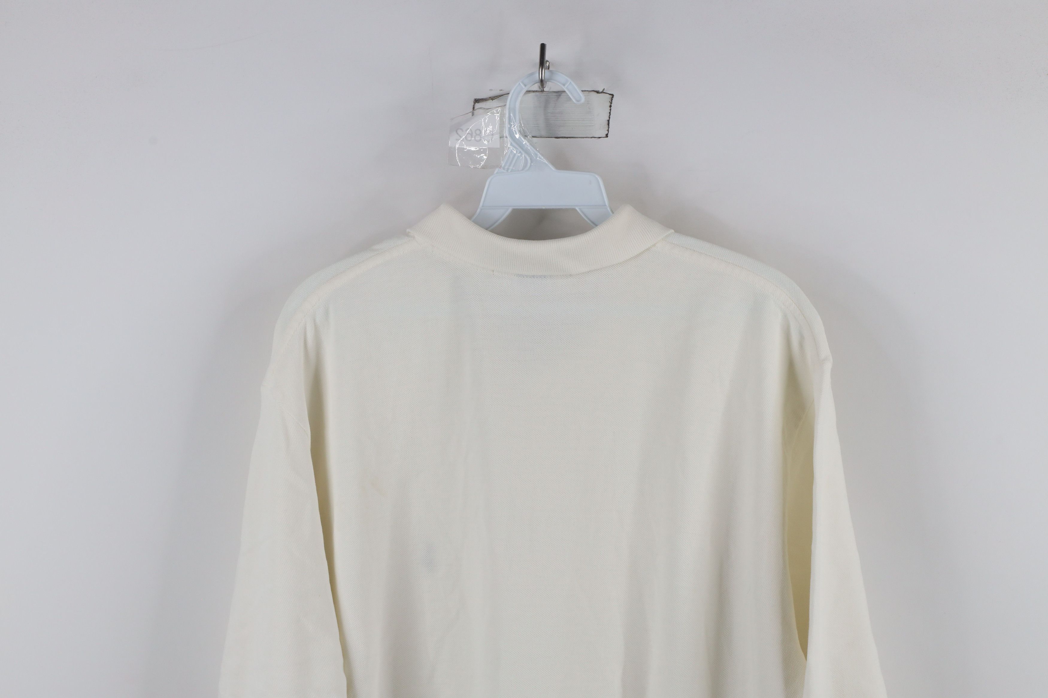 Ralph Lauren × Vintage Vintage 90s Ralph Lauren Collared Golf Polo Shirt White Size US XL / EU 56 / 4 - 8 Thumbnail