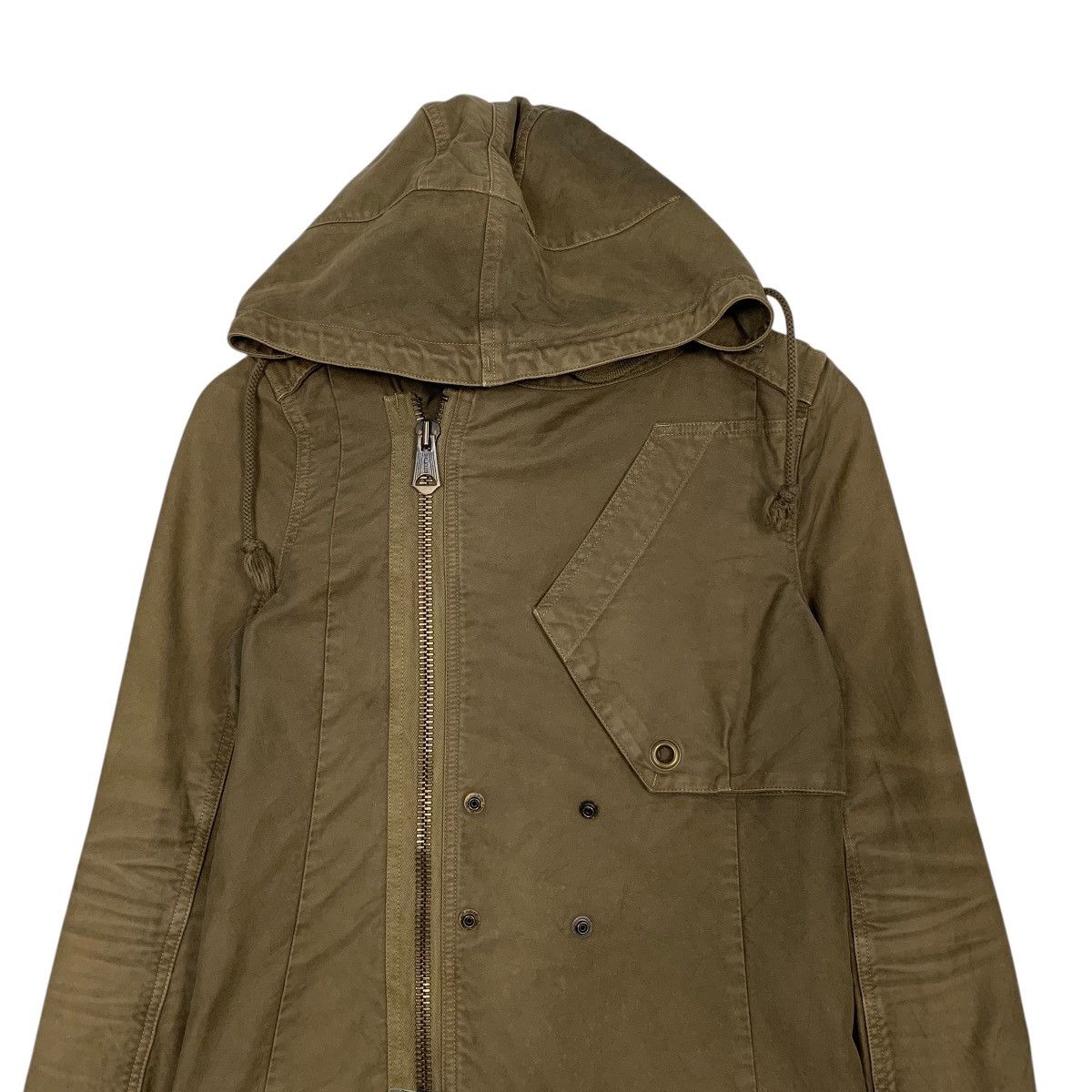 Japanese Brand Japanese Brand AKM Permanent Modern Hooded Parka Jacket Size S / US 4 / IT 40 - 2 Thumbnail