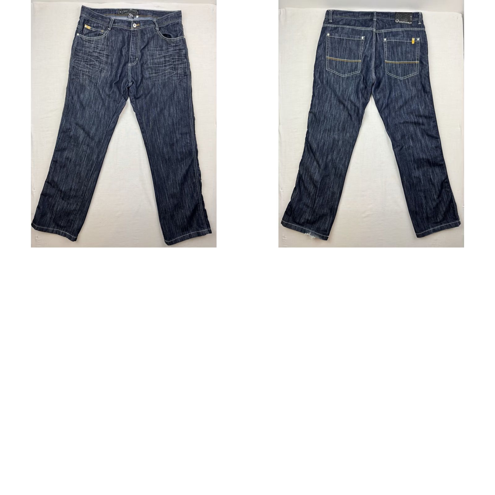 Southpole VINTAGE Southpole Jeans Adult 38x32 Relaxed Hip Hop Y2K Hipster Grunge 90s Skater Jeans Mens Blue Cotton Polyester Straight Zip 38" 90s Hip Hop Mens Size US 38 / EU 54 - 10 Thumbnail