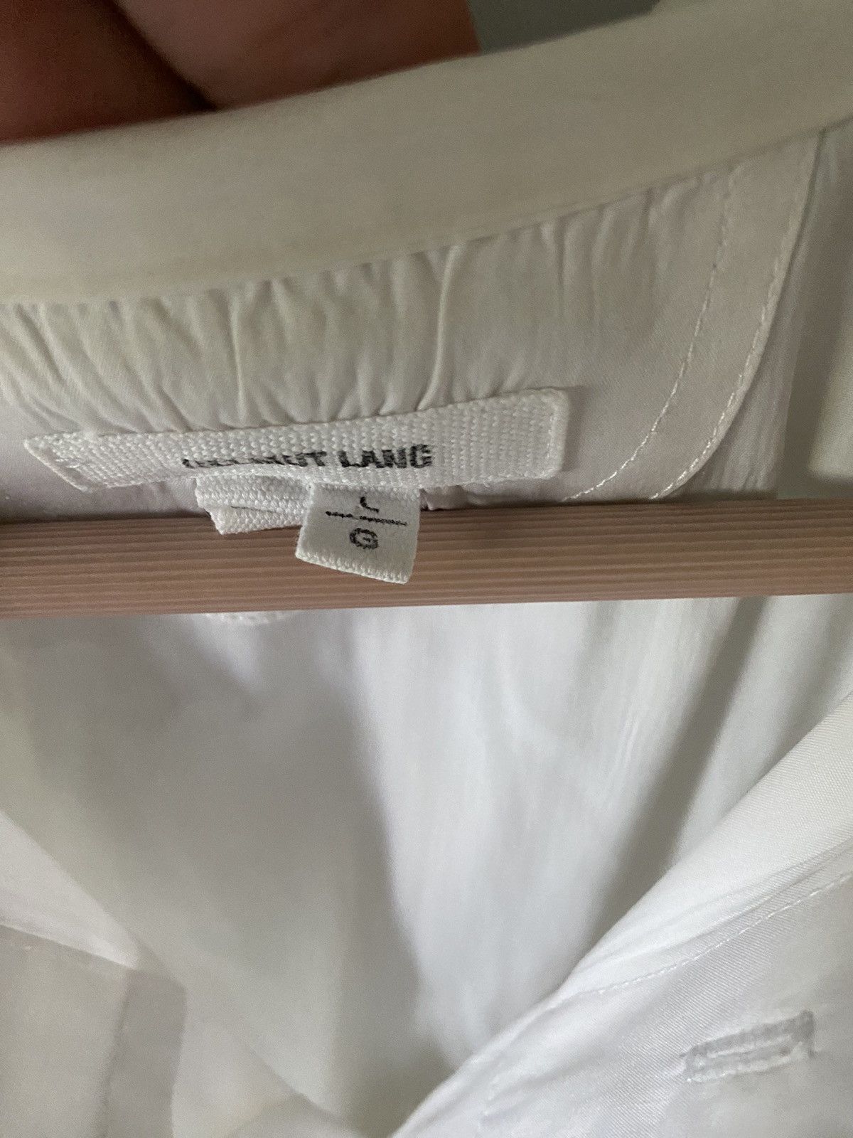 Helmut Lang Helmut Lang Button-Down shirt with Pocket Size US L / EU 52-54 / 3 - 4 Thumbnail
