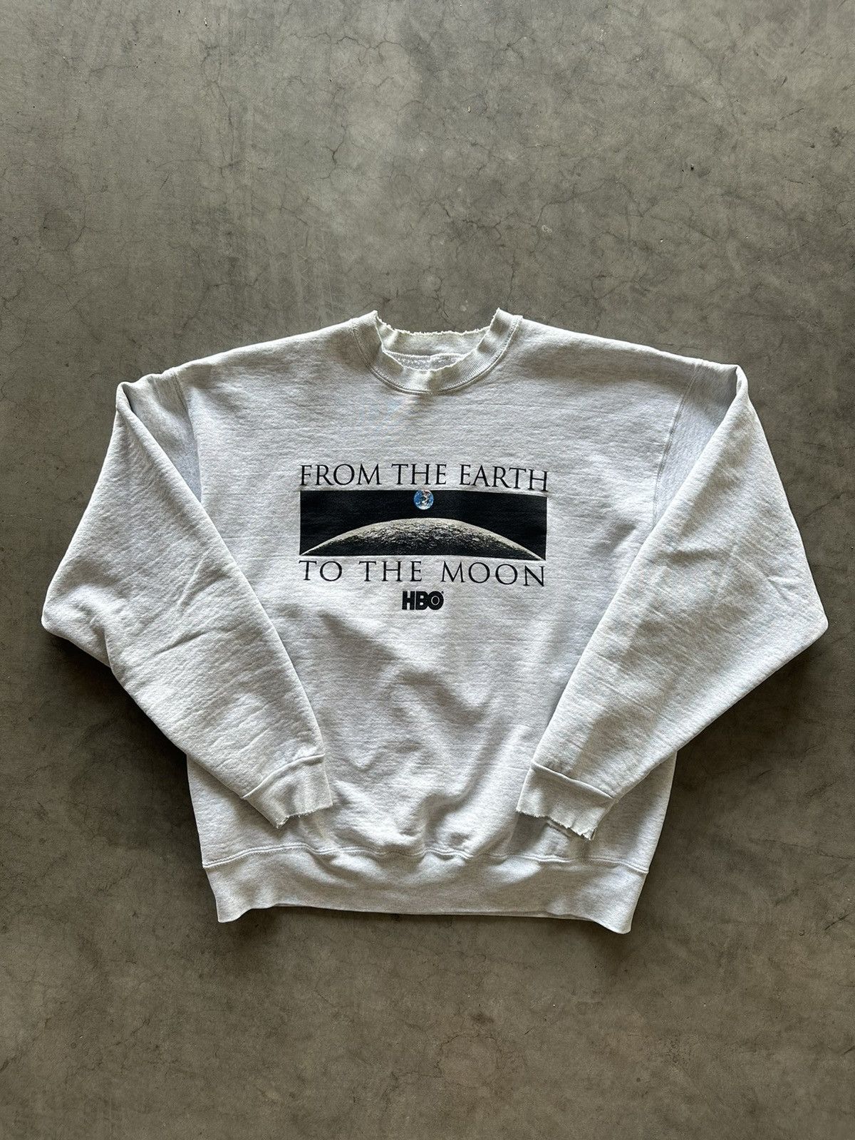 Vintage Vintage HBO “From the Earth to the Moon” Sweatshirt Size US XL / EU 56 / 4 - 1 Thumbnail