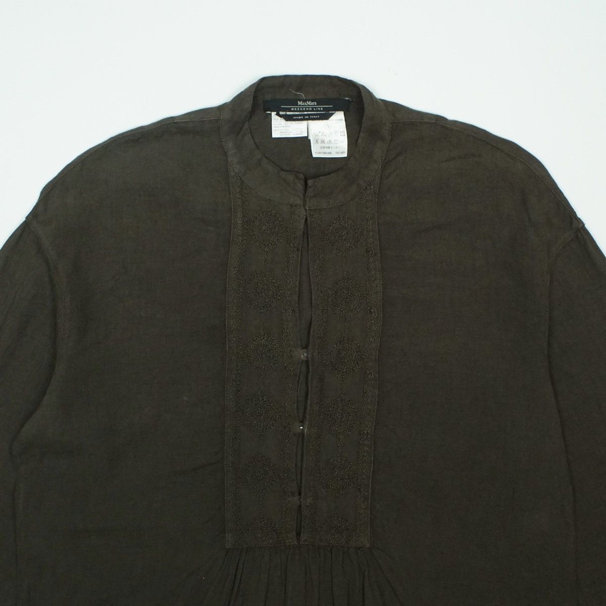 Max Mara *NoTariff Max Mara Weekend Cotton Shirts Size S / US 4 / IT 40 - 4 Thumbnail