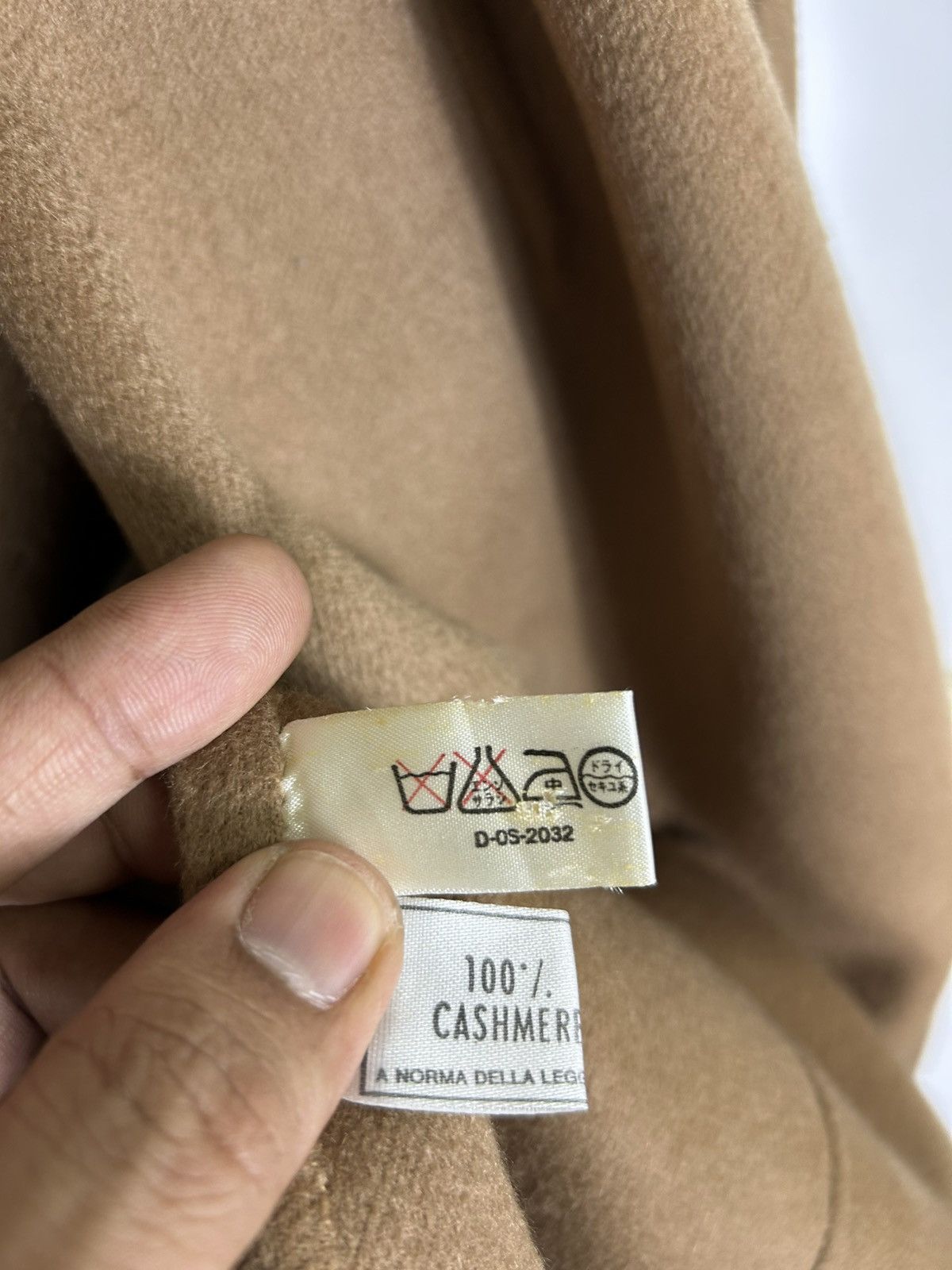 Designer ⚡️Vintage Gerardi Italy Cashmere Buttonless Jacket Size M / US 6-8 / IT 42-44 - 13 Thumbnail