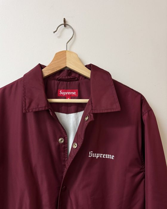 Supreme nan sales goldin coaches jacket