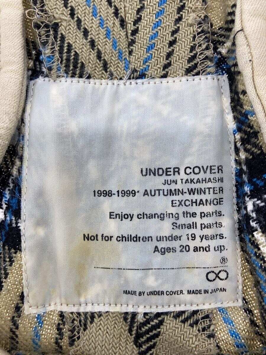 Undercover AW98 "EXCHANGE" Small Parts Plaid Pants Size US 29 - 4 Thumbnail