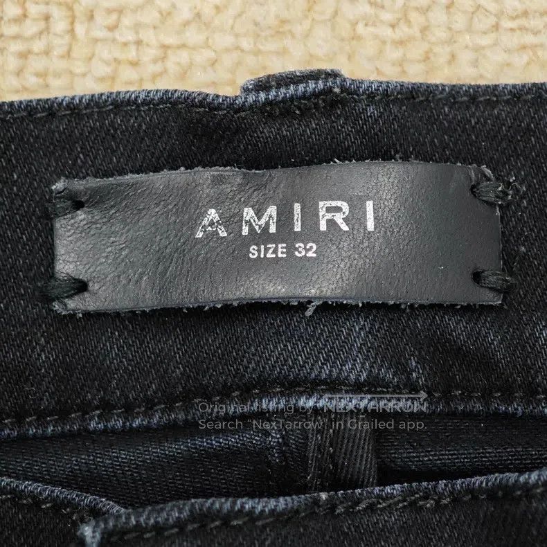 Amiri Amiri Size 32 Black ripped jeans Size US 32 / EU 48 - 3 Thumbnail