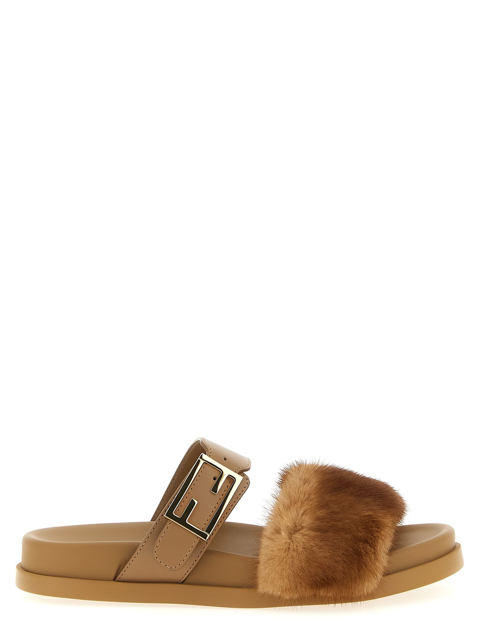 Fendi 'Fendi Feel' Slides Size US 6 / IT 36 - 1 Thumbnail