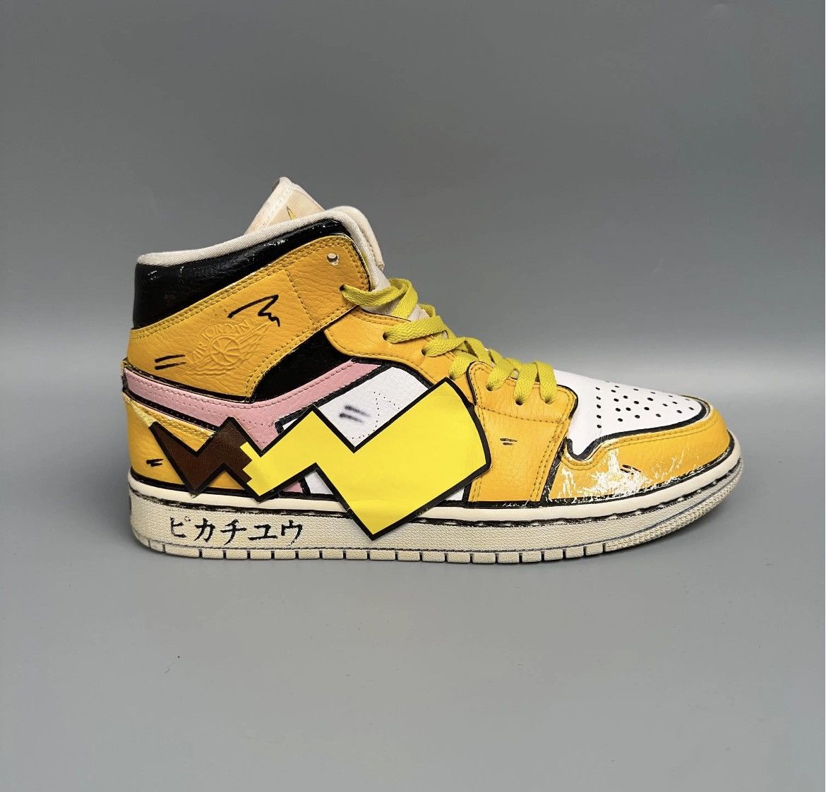 Jordan Brand Air Jordan 1 X Pikachu Size US 8.5 / EU 41-42 - 3 Thumbnail