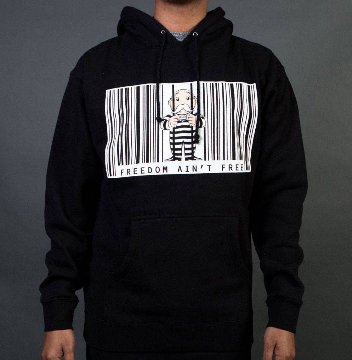 Bait Bait Monopoly Hasbro Freedom Ain’t Free Jail Pullover Hoodie Size US L / EU 52-54 / 3 - 1 Thumbnail