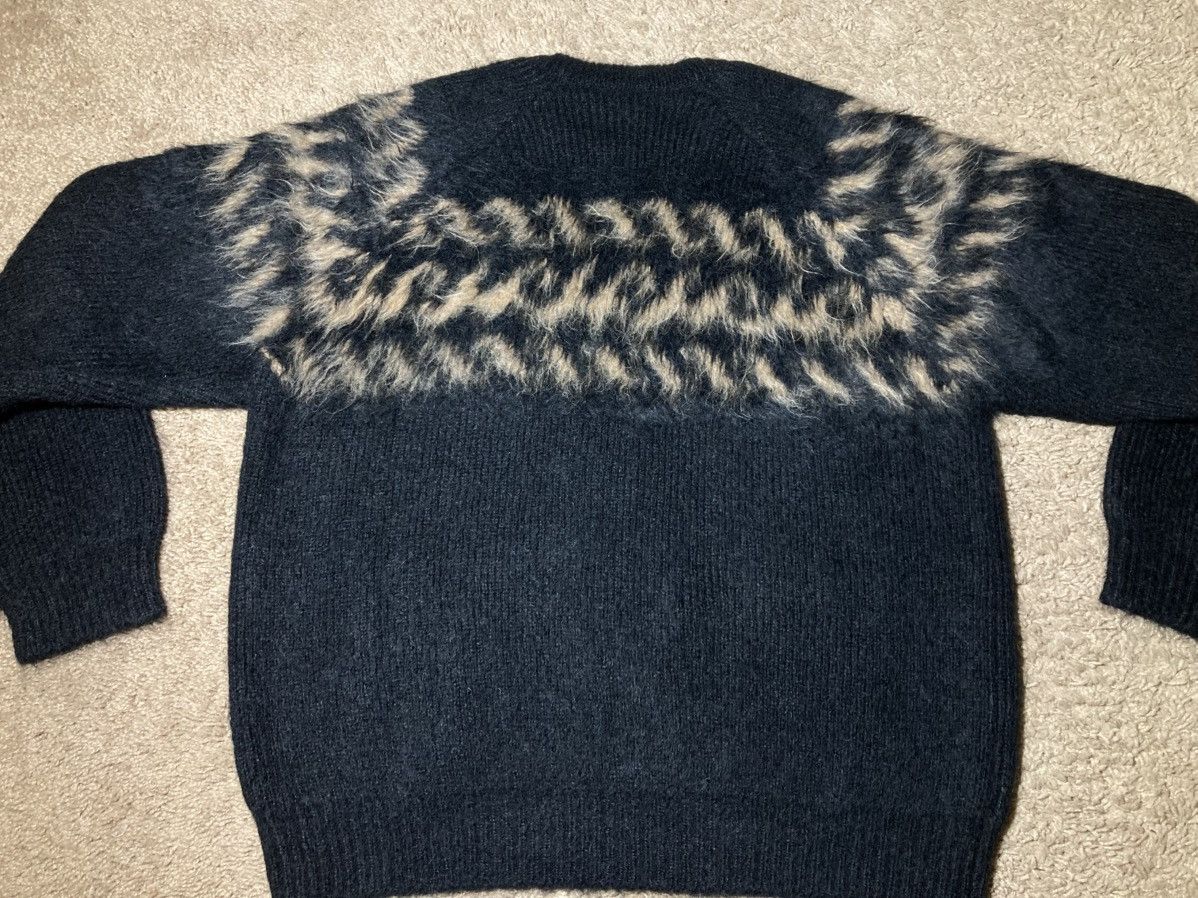 Celine AW20 Celine Brushed Alpaca Shaggy Sweater Animal Brown Hedi Size US L / EU 52-54 / 3 - 8 Thumbnail