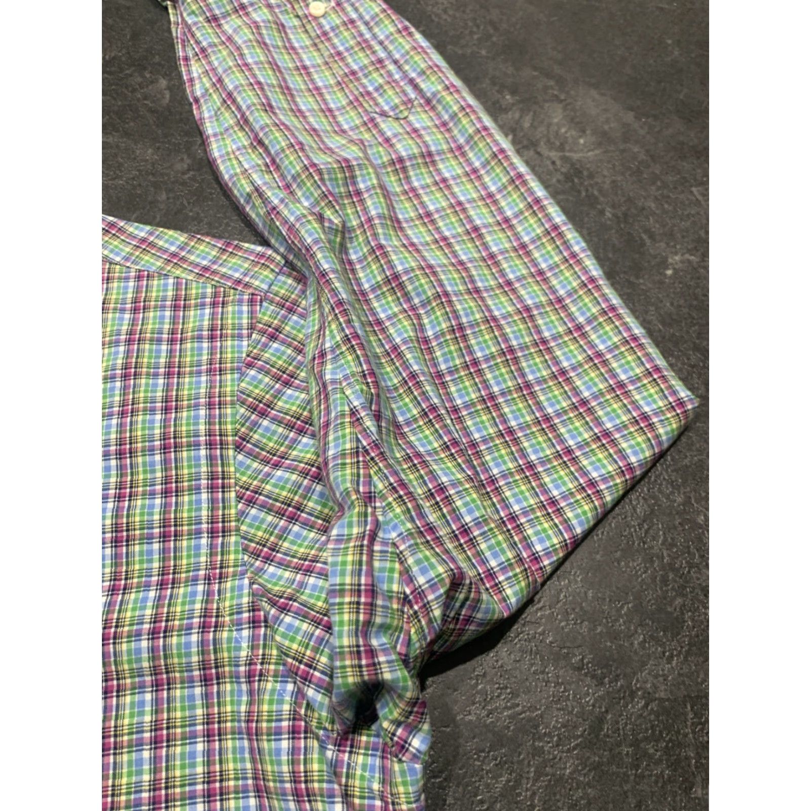 Polo Ralph Lauren Polo Ralph Lauren Regent Custom Fit 15 - Medium M Plaid Size US L / EU 52-54 / 3 - 2 Thumbnail