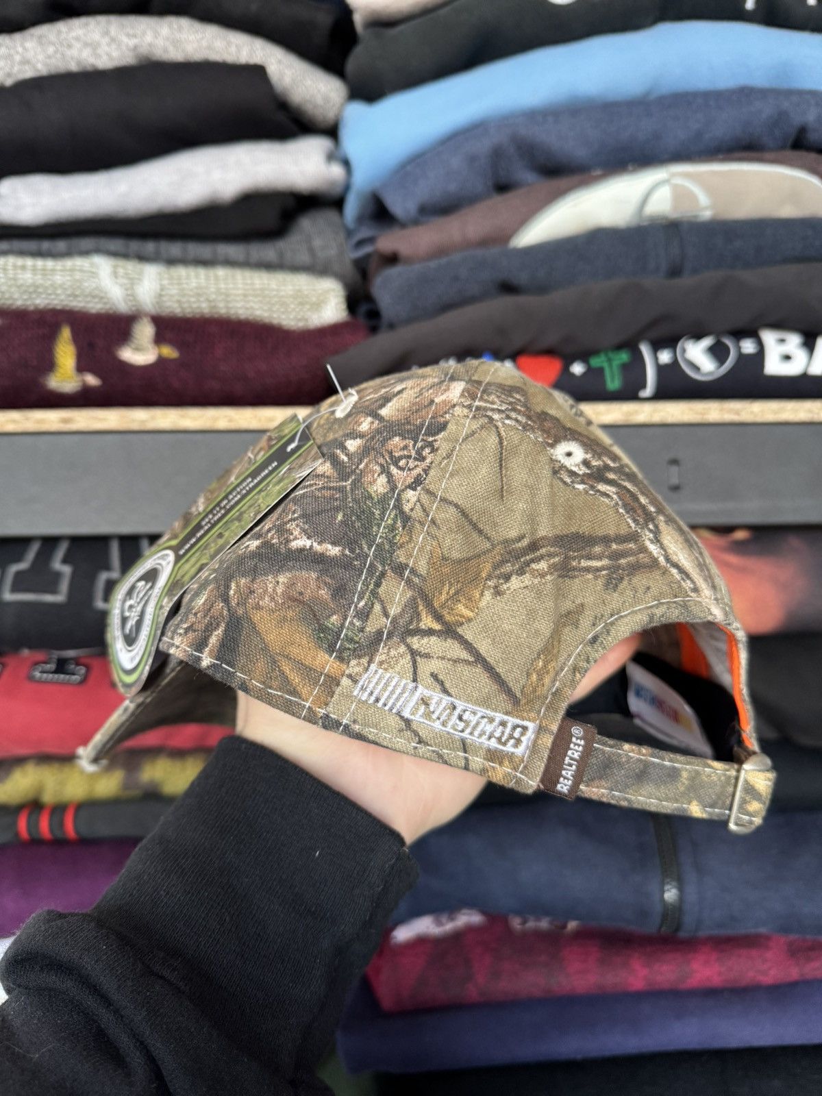 Vintage Camo 🌳Rare Real Tree blue cap hype racing hat Size ONE SIZE - 6 Thumbnail
