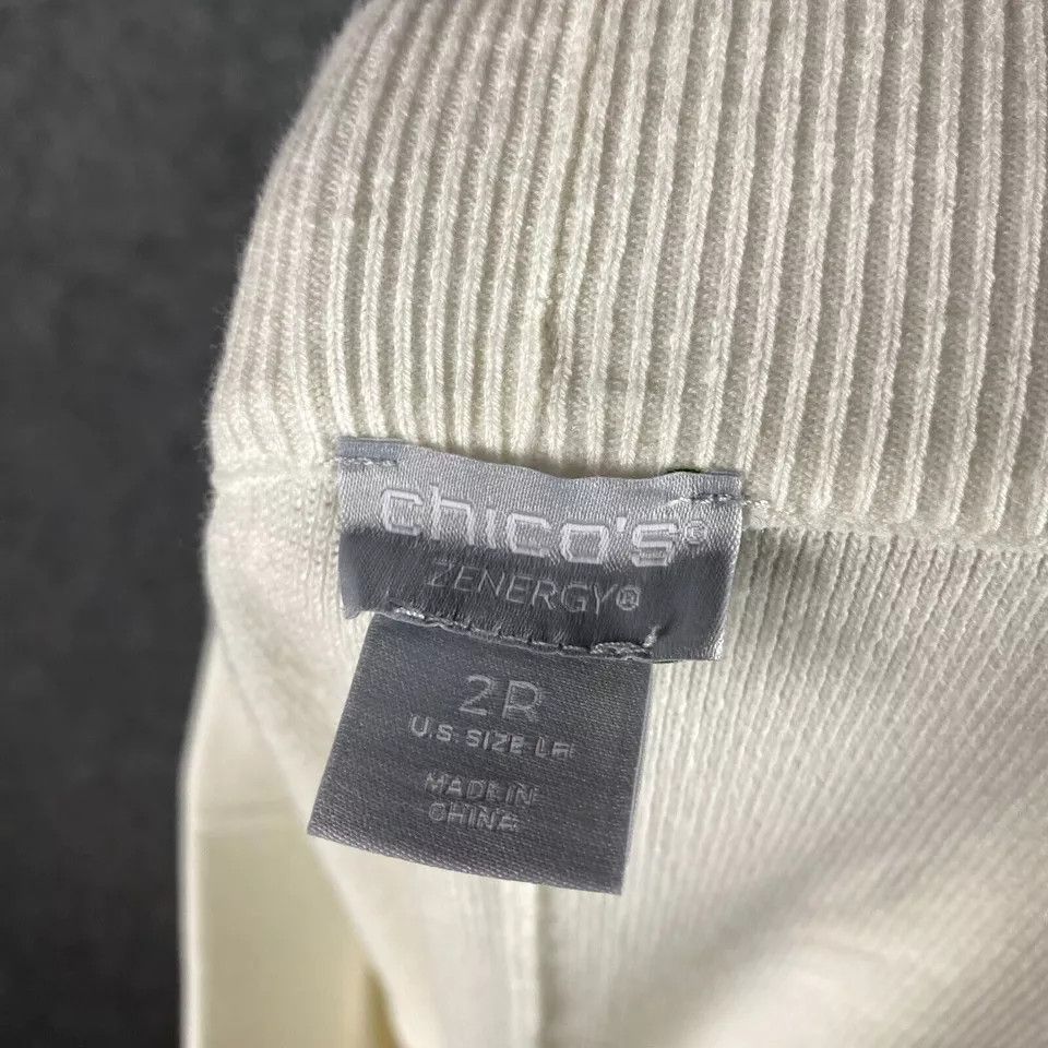 Chicos Chico's Zenergy Sweatpants Women's Large Regular Stretch Size 36" / US 14 / IT 50 - 8 Thumbnail