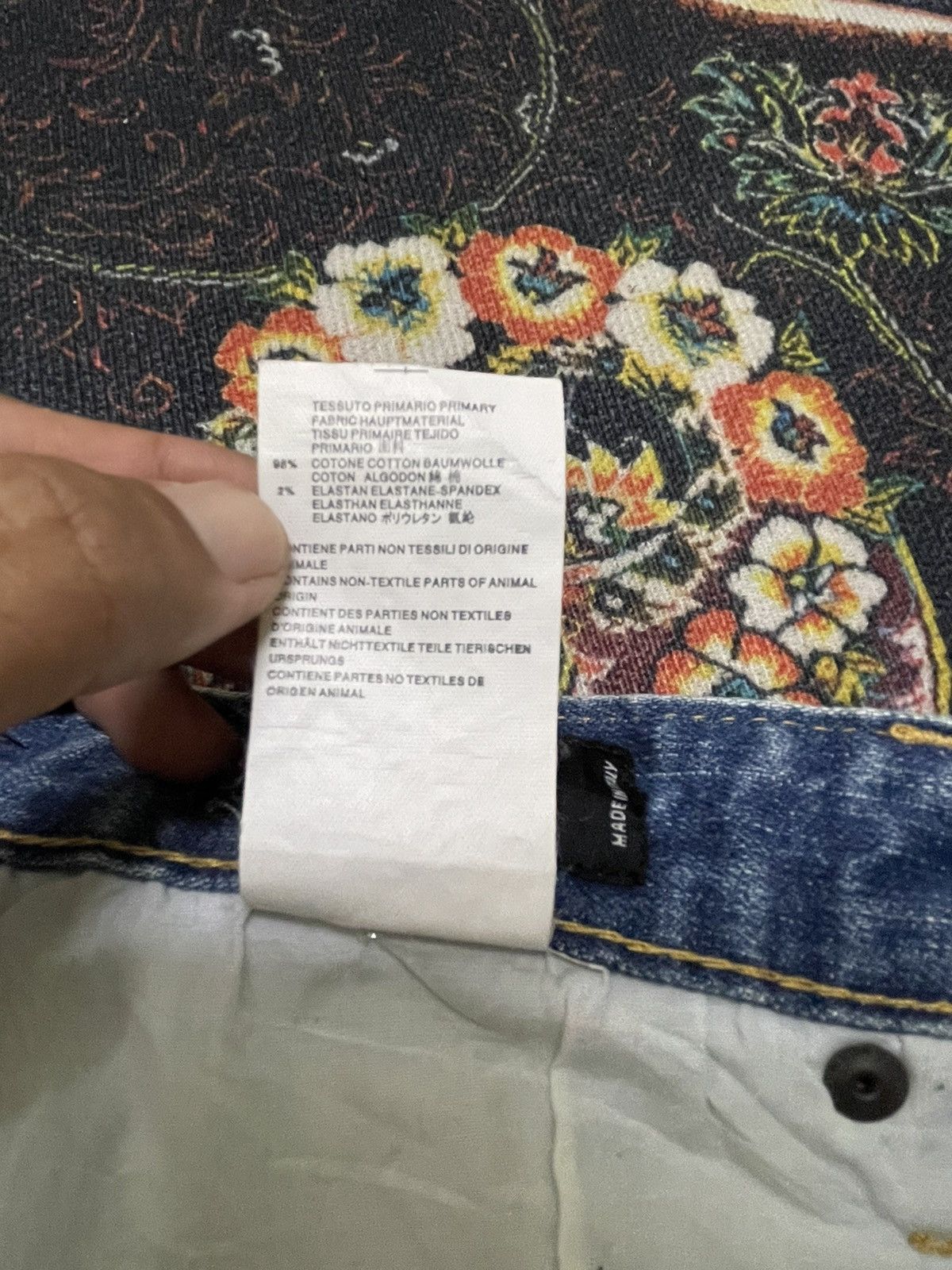 Dsquared2 Dsquared2 Thrashed Punk Light Blue Jeans Size US 33 - 5 Thumbnail