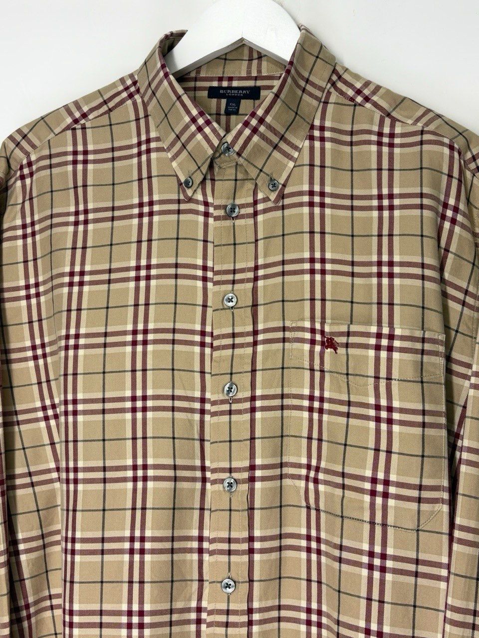 Burberry Burberry London Check All Over Long Sleeve Vintage Shirt Size US XXL / EU 58 / 5 - 3 Thumbnail