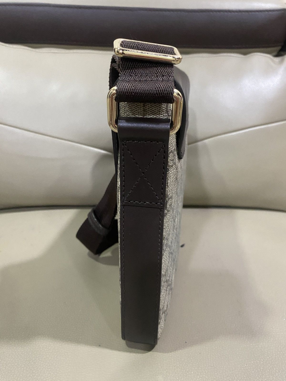 Gucci Authentic Gucci GG Supreme Flap Messenger Bag Size ONE SIZE - 9 Thumbnail