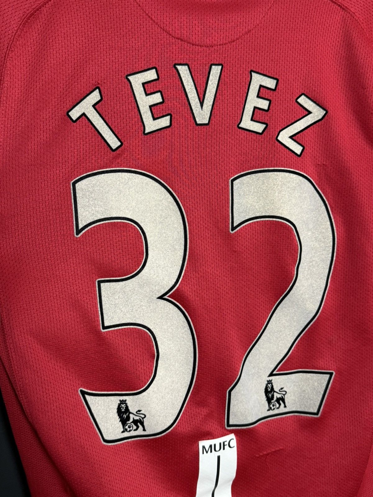 Nike Manchester United 07/09 Home Tevez Football Jersey T-Shirt Size US S / EU 44-46 / 1 - 3 Thumbnail